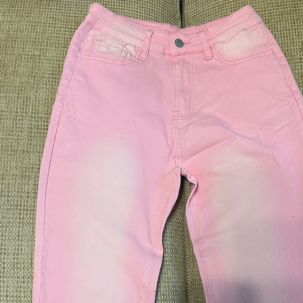 Forever 21 Light Pink Skinny Jeans